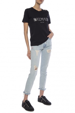 Logo-printed t-shirt, zdjęcie 2 Logo-printed t-shirt od Balmain
